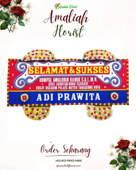 Papan Bunga Ucapan Selamat Natanegara